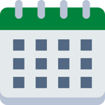 2025 - Features Page - Flat Color Icons - scheduling
