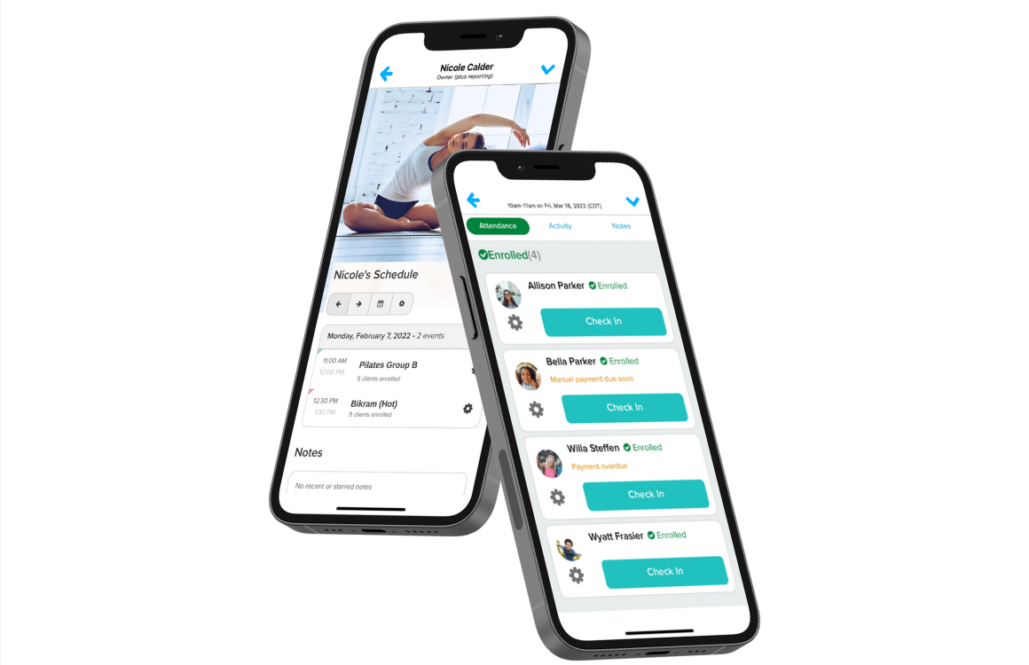 yoga pilates barre landing page image 2