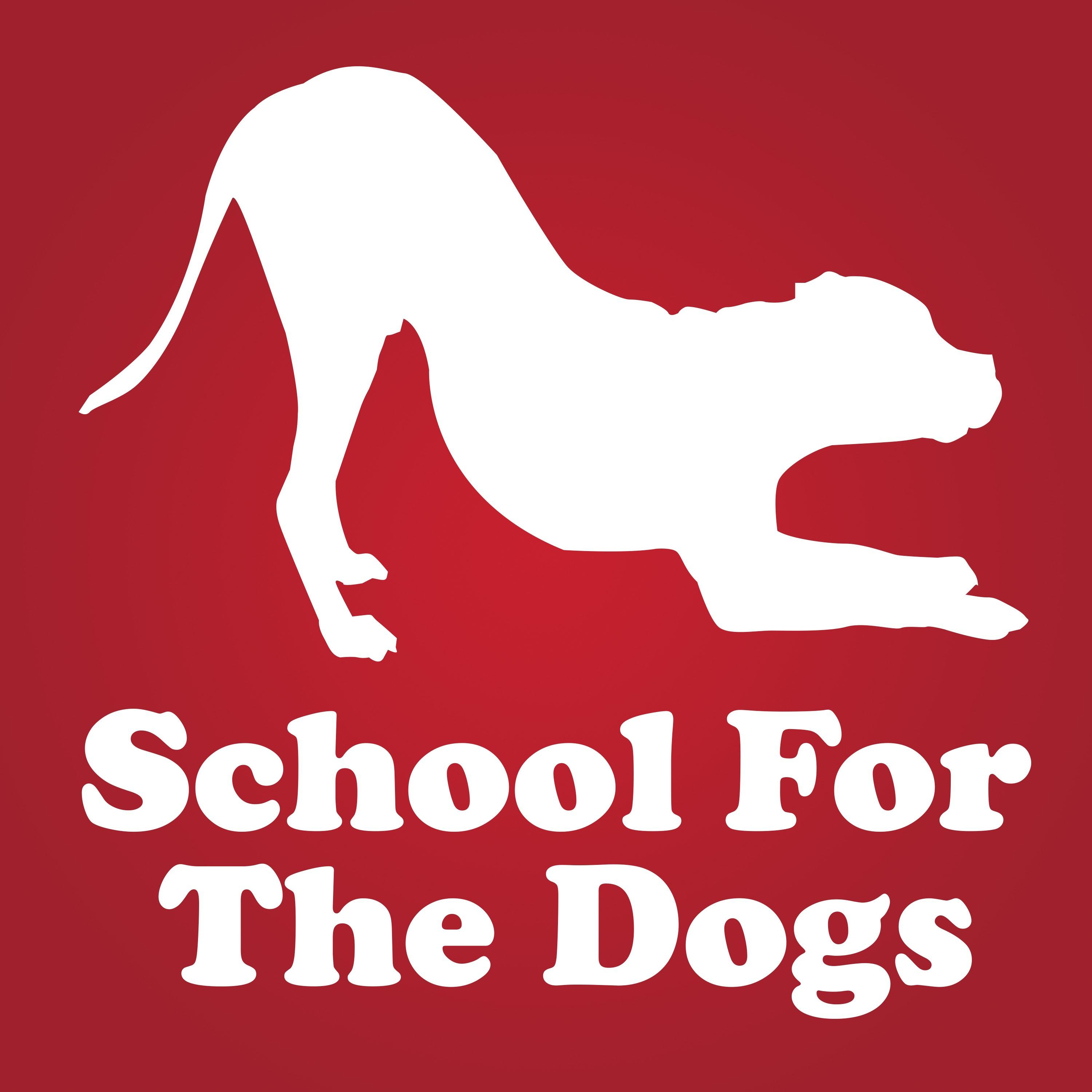 school for the dogs logo