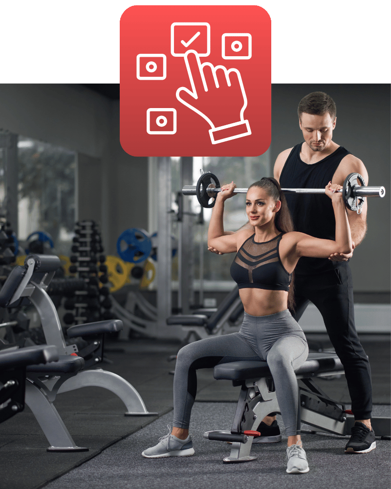 PPC Page Fitness Industry- Features with Icon - 1