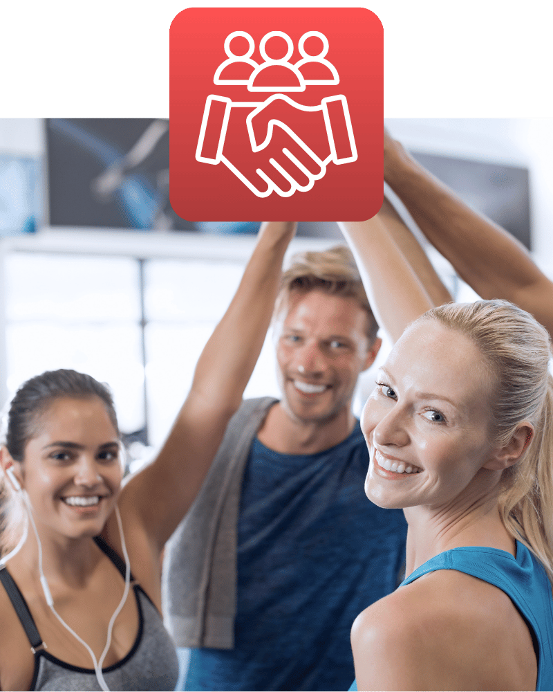 PPC Page Fitness Industry- Features with Icon
