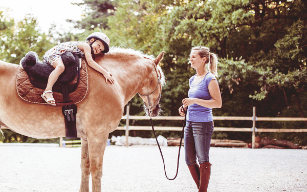 Wide Slider Images for Industry Specific Features - Horse Lessons