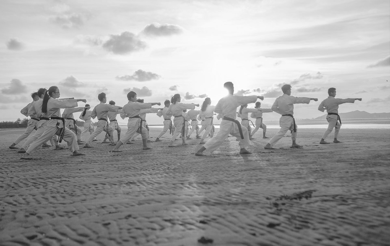 karate-beach
