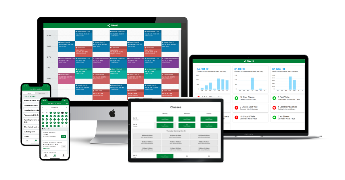 Pike13 | Scheduling and Client Management Software