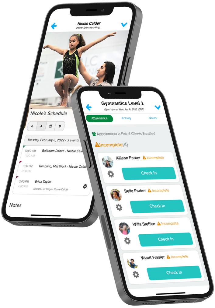 gymnastics staff apps